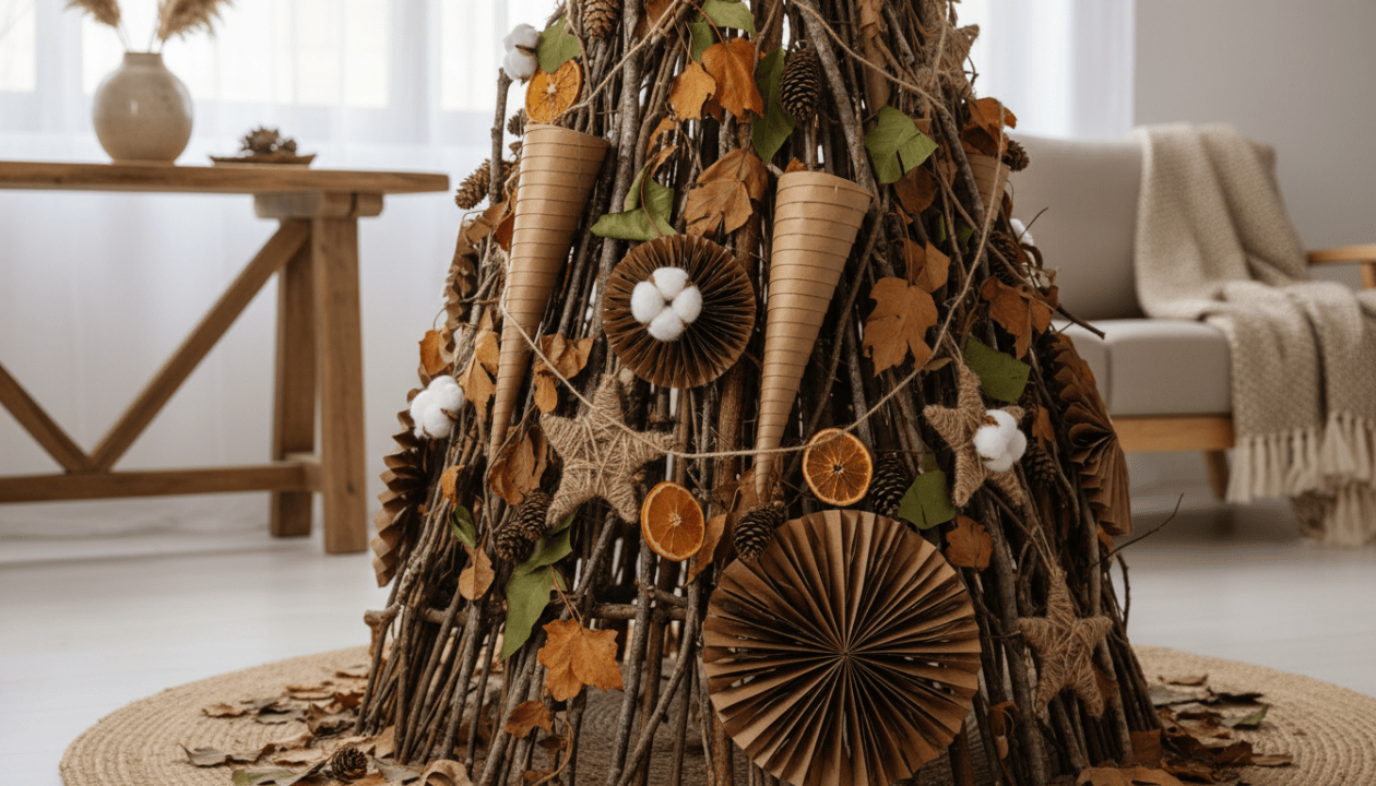scopri come realizzare un albero di natale ecologico utilizzando materiali biodegradabili. idee sostenibili per decorazioni natalizie che rispettano l'ambiente.