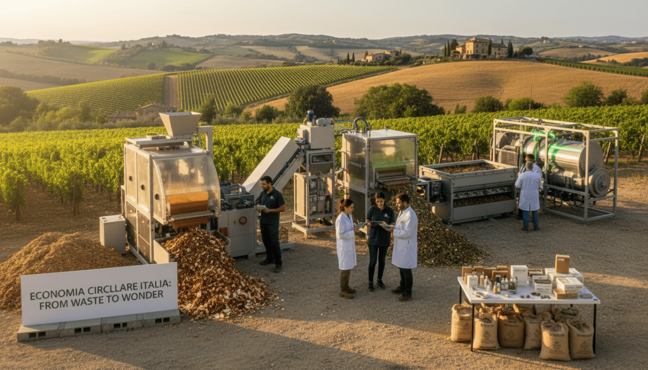 scopri come le startup e le aziende italiane stanno rivoluzionando l'economia circolare trasformando gli scarti agricoli in risorse preziose, promuovendo sostenibilità e innovazione nel made in italy.